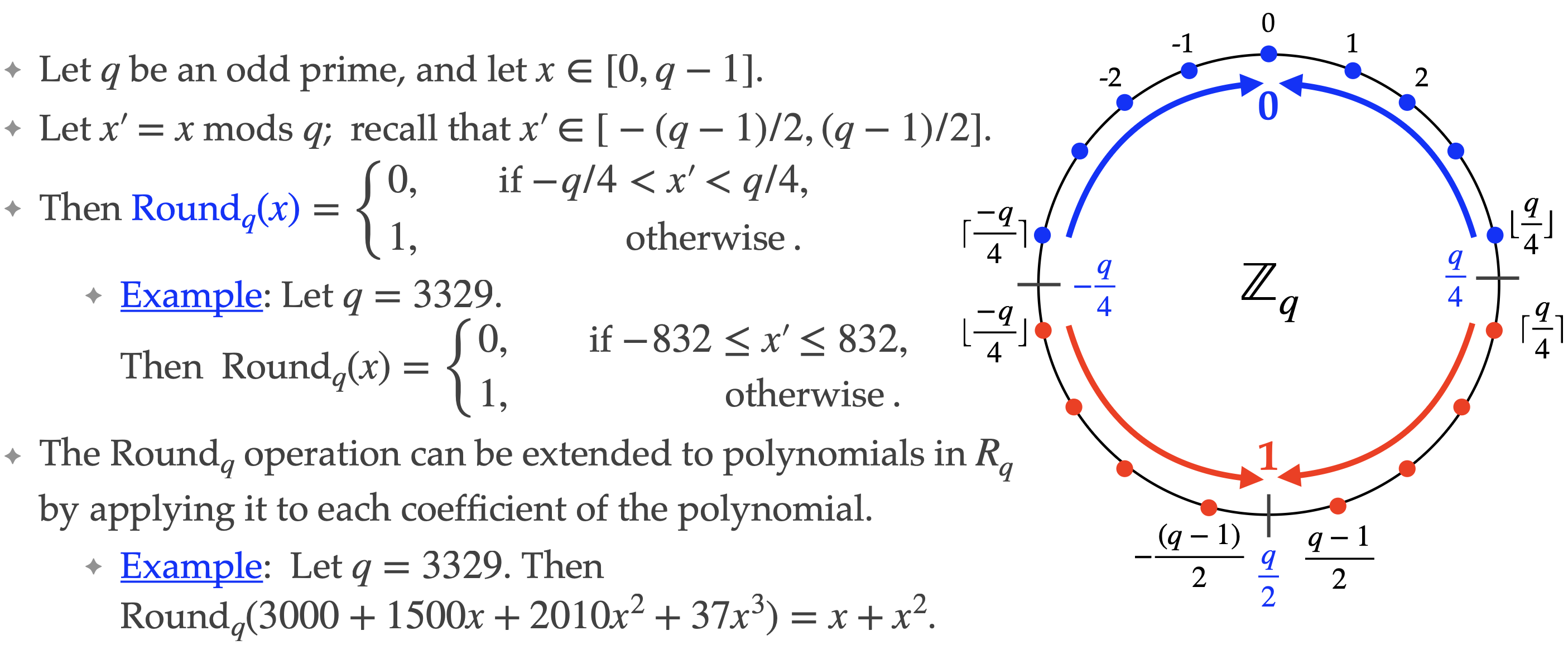 rounding
